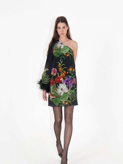 Borgo De Nor Vida Crepe One Shoulder Mini Dress product