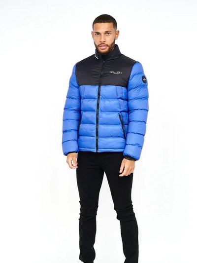 Born Rich Mens Lyden Oversized Puffer Jacket - Azure product