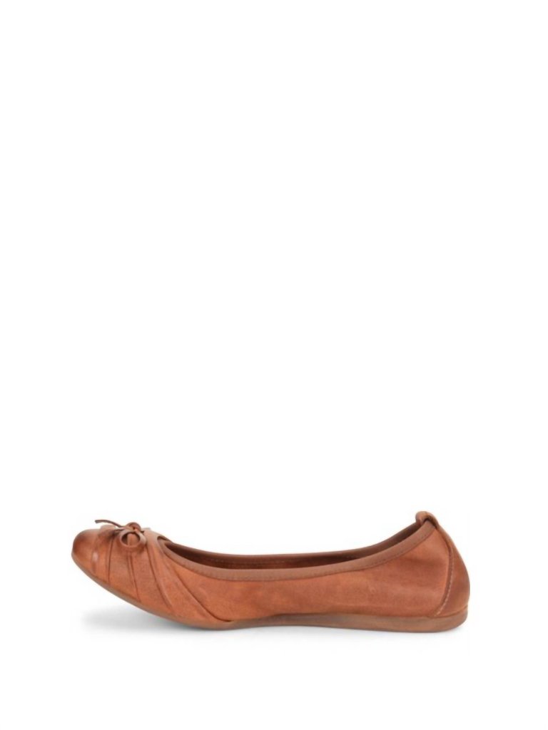 Women's Chelan Ballet Flats In British Tan - British Tan