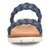 Women's Freesia Sandal In Navy