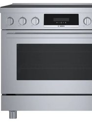 800 Series 3.7 Cu. Ft. Stainless 5 Burner Slide-In Electric Range