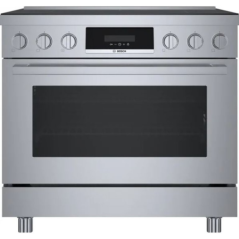 800 Series 3.7 Cu. Ft. Stainless 5 Burner Slide-In Electric Range