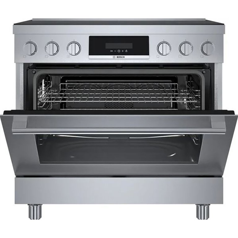 800 Series 3.7 Cu. Ft. Stainless 5 Burner Slide-In Electric Range