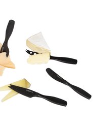 Cheese Knife Set Mini Monaco+ Black