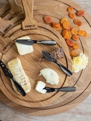 Cheese Knife Set Mini Monaco+ Black