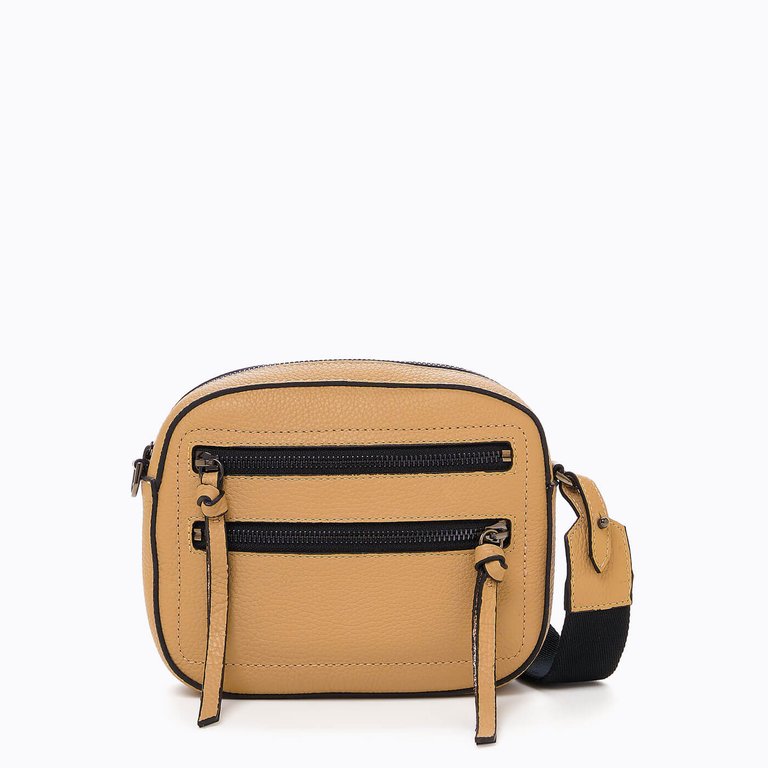 Chelsea Camera Crossbody - Camel - Camel