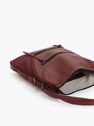 Chelsea Convertible Hobo Bag - Malbec