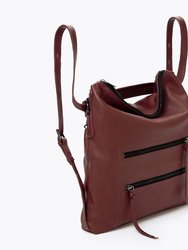 Chelsea Convertible Hobo Bag - Malbec