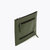 Chelsea Large Clutch - Army Green