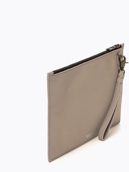 Chelsea Large Clutch - Greige