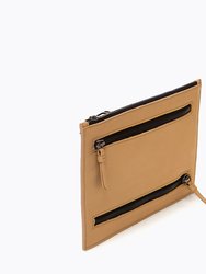 Chelsea Medium Clutch - Camel