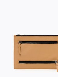 Chelsea Medium Clutch - Camel - Camel