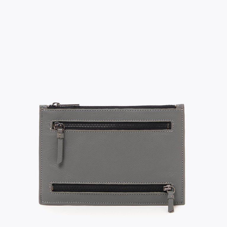 Chelsea Medium Clutch - Smoke - Smoke