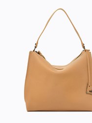 Hudson Hobo Bag - Camel - Camel