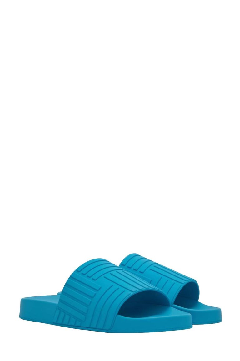 Rubber Carpet Slide In Amalfi Blue - Amalfi Blue