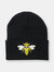 Killa B Beanie - Blk-Yellow