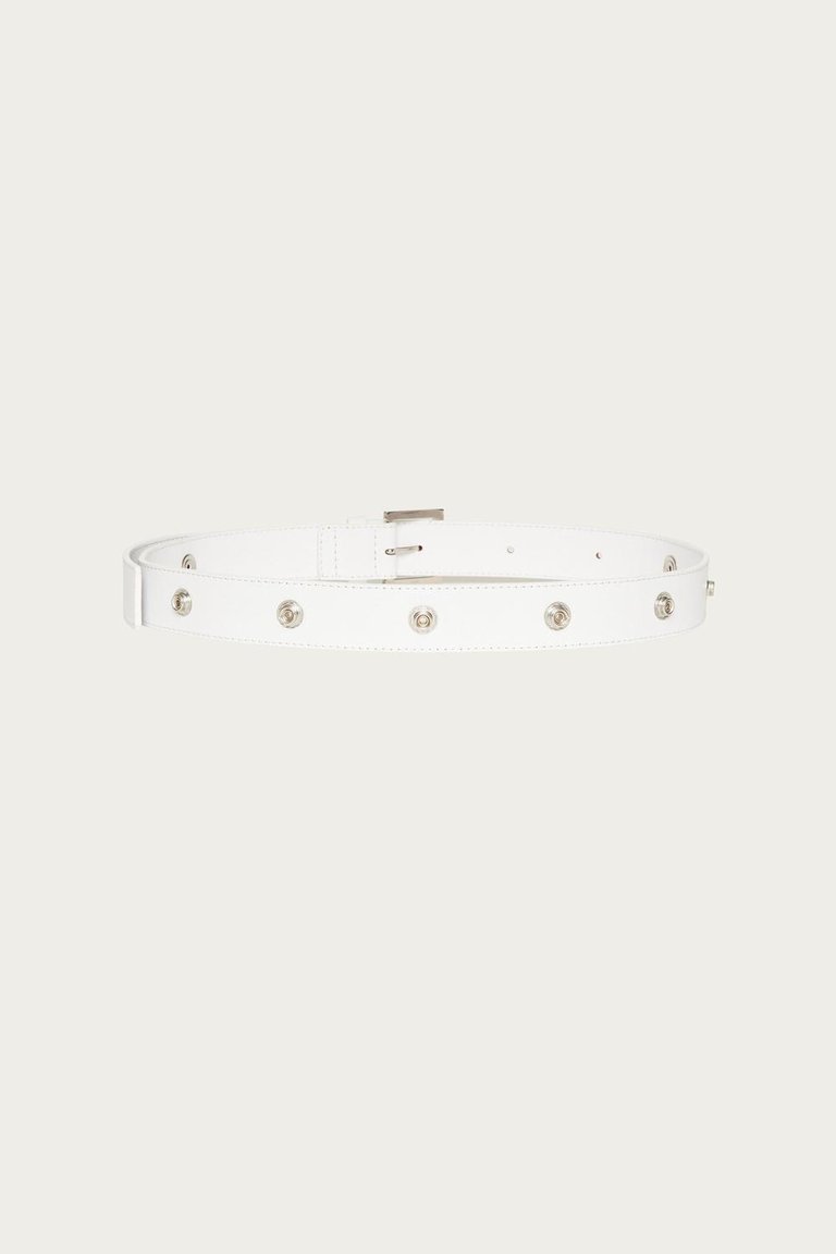 Belt In White