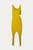 Knife Dress In Mustard - Mustard