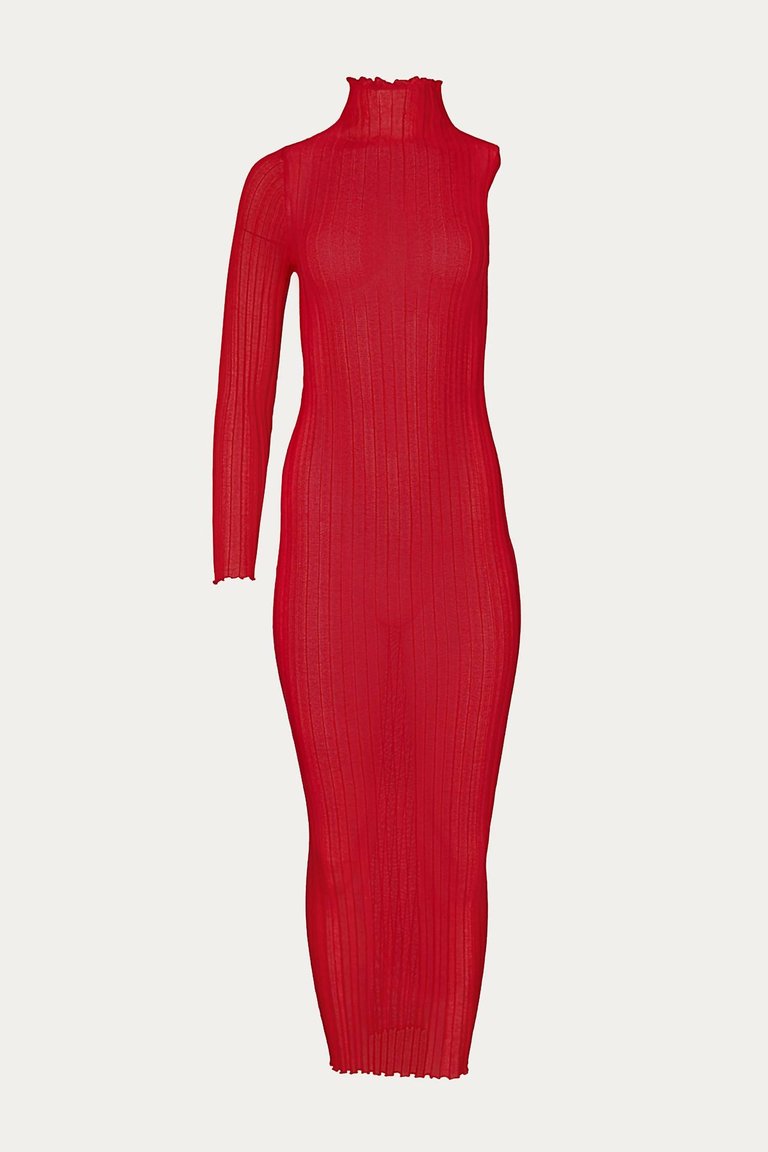 Rosso Dress In Red - Red