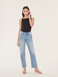 Tommy High Rise Straight Jeans