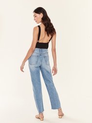 Tommy High Rise Straight Jeans