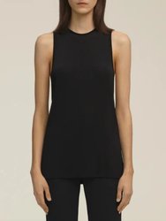 Relaxed Fit Tank - Black