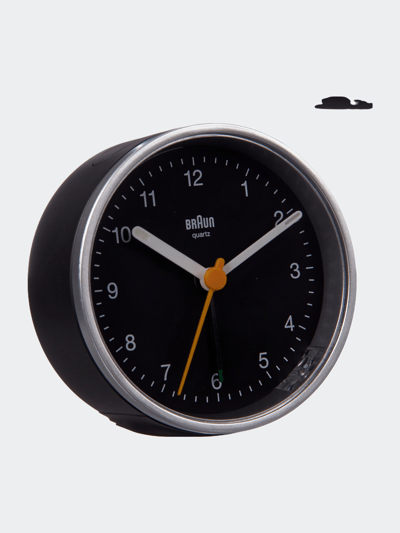 Braun Classic Silent Quartz Movement Analog Alarm Clock with Repetition, Light, And Crescendo Beep Alarm product