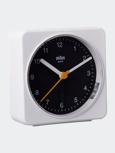 Braun Classic Silent Quartz Sweep Movement Analog Alarm Clock with Repetition, Light, and Crescendo Alarm product