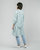 Aqua Promenade Oversized Dress