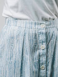 Camou Blue Skirt