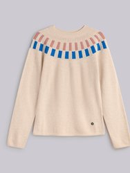 Cube Jacquard Sweater