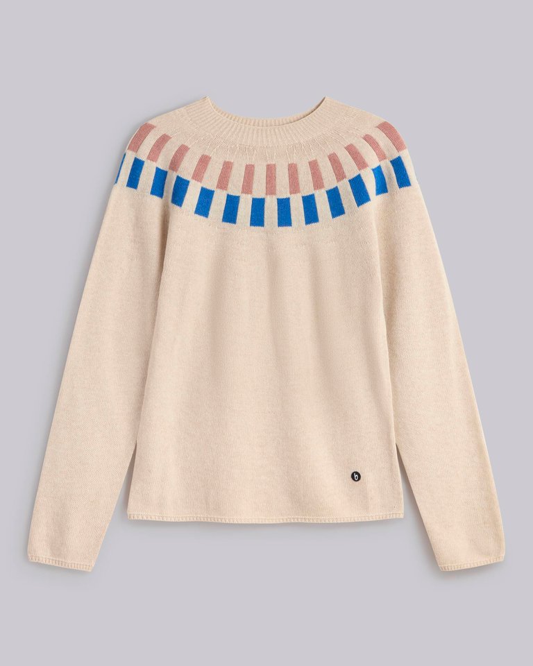 Cube Jacquard Sweater