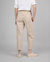 Elastic Pleated Chino Sand