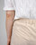 Elastic Pleated Chino Sand