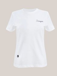 I'm Organic T-Shirt White