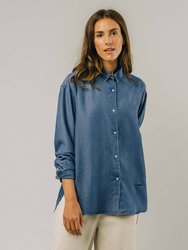 Indigo Denim Blouse