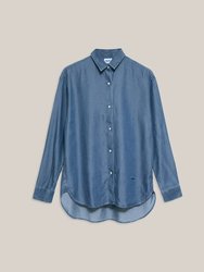 Indigo Denim Blouse