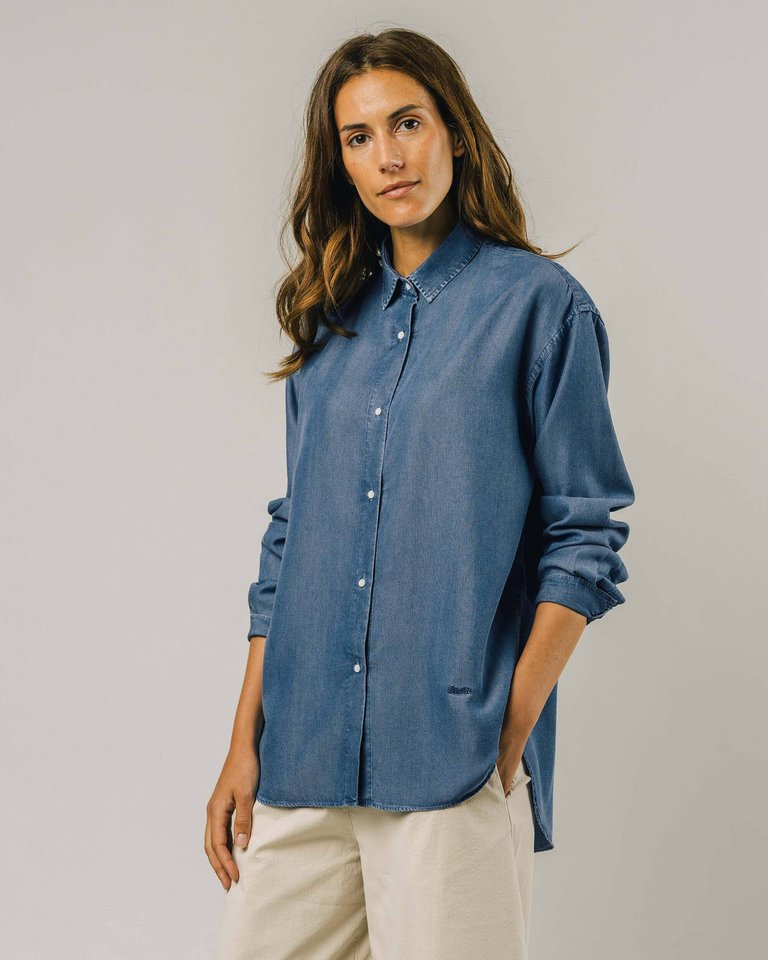 Indigo Denim Blouse - Indigo