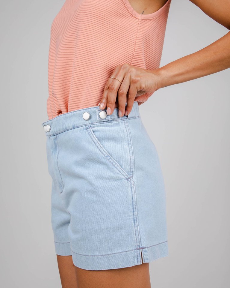 Lola Short Light Denim - Light Blue