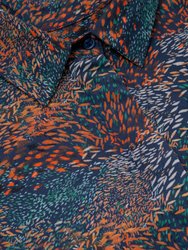 Ocean Fish Printed Blouse