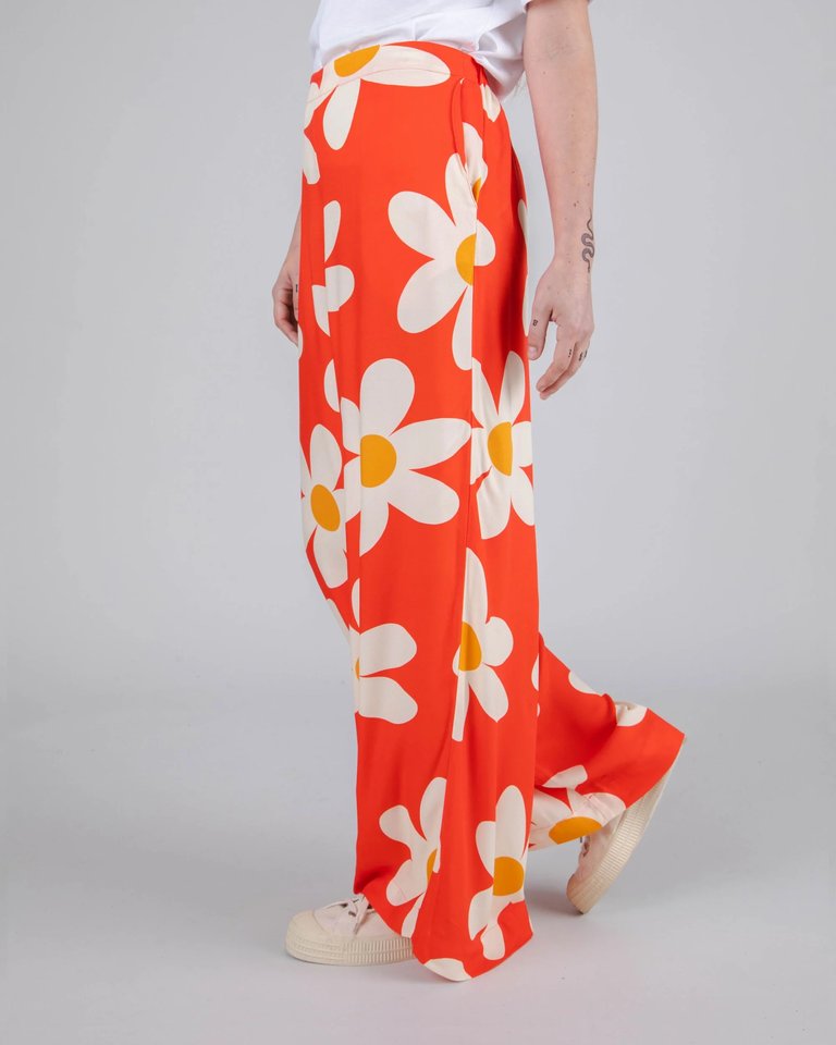 Spring Memories Pants by Coco Dávez - Red