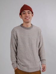 Stripes Sweater Brown - Brown