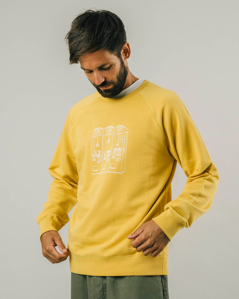 Ufo Catcher Sweatshirt - Ochre