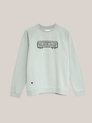 Wagon Sweatshirt Stone Green