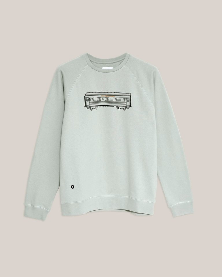 Wagon Sweatshirt Stone Green