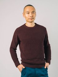 Waterfront Sweater Porto Wine - Bordeaux