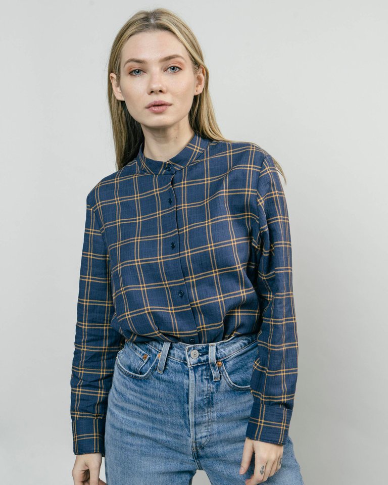 Woodcutter Essential Blouse - Blue