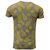 Brave Soul Mens Pineapple Print Crew Neck T Shirt (Gray Marl/Yellow)