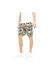 Brave Soul Mens Psychedelic Zebra Print Shorts (White Multi) - White Multi