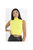 Brave Soul Womens Cashmilon Turtle Neck Crop Top (Lime) - Lime